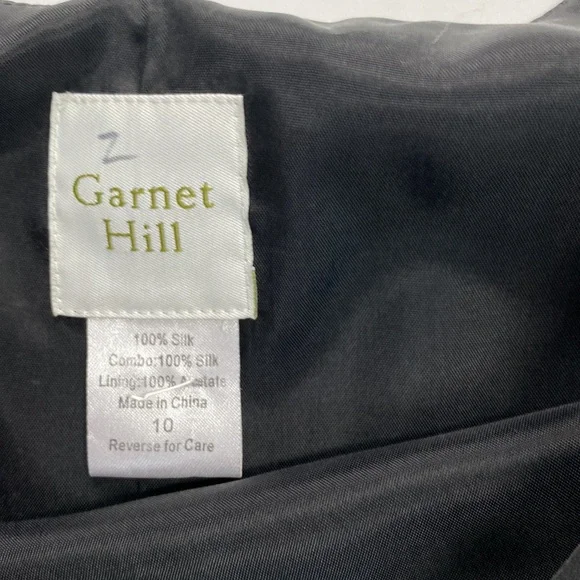 Gorgeous Silk Dress from Garnet Hill - Picture 5 of 8